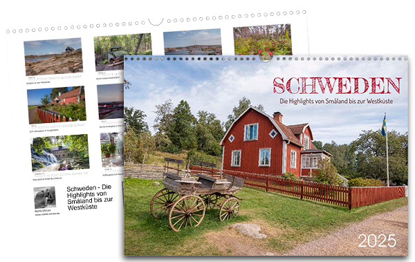 Kalender Schweden - Die Highlights von Smaland bis zur Westküste